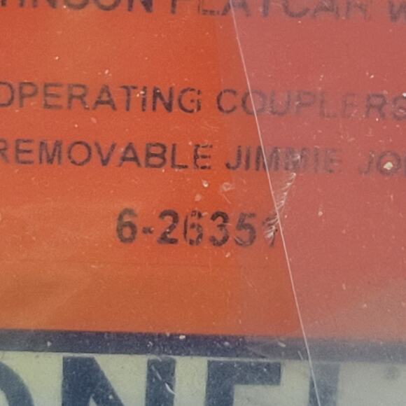 LIONEL JIMMIE JOHNSON FLATCAR WITH STOCK CAR Lowe's  #6-26351  O GAUGE NIB - Picture 6 of 10